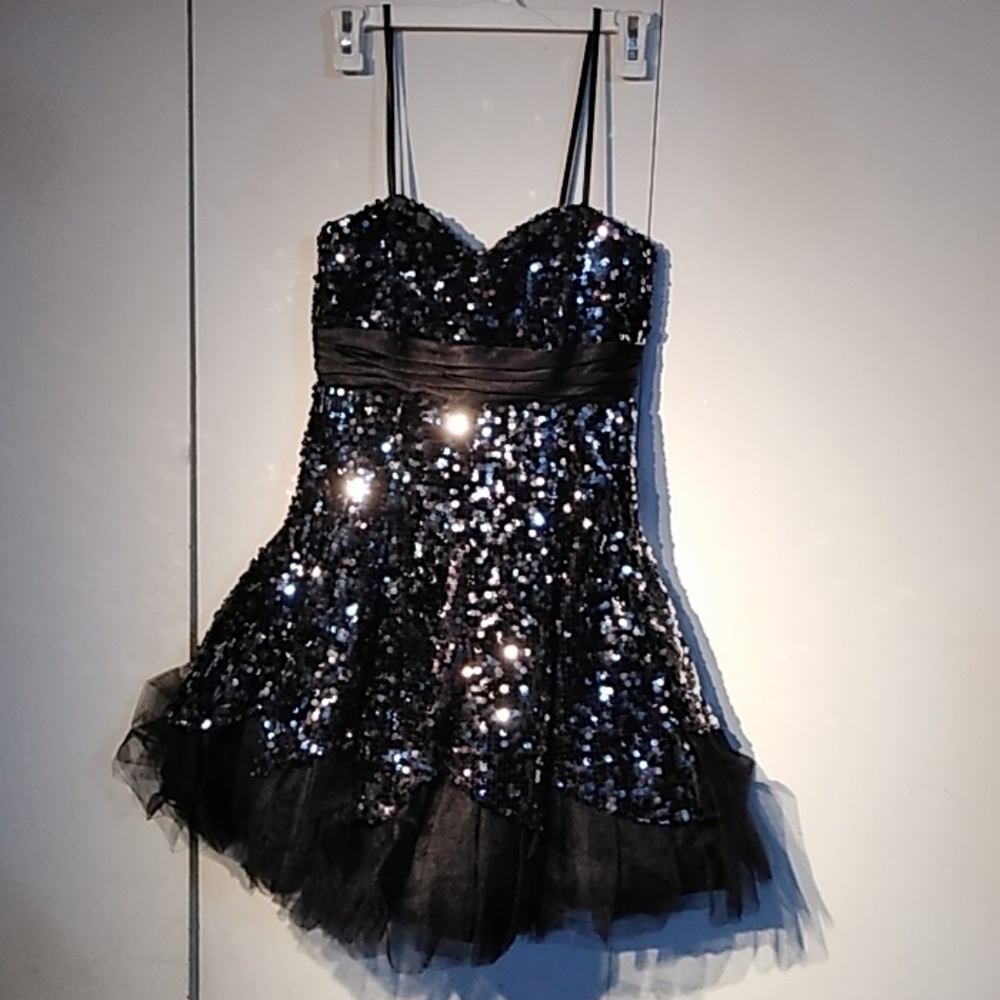 Masquerade sequin dress